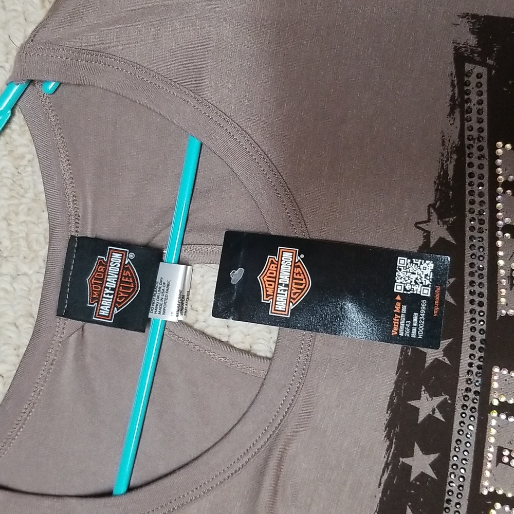 Blingy Harley-Davidson Top - Picture 5 of 9